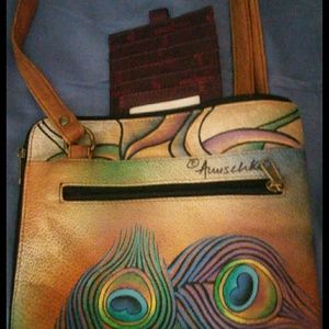 Anuschka Hand Painted Purse